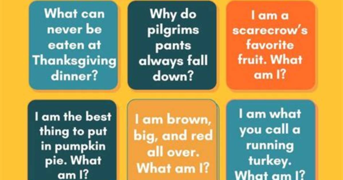 30 Turkey Jokes and Riddles for Thanksgiving This Season
