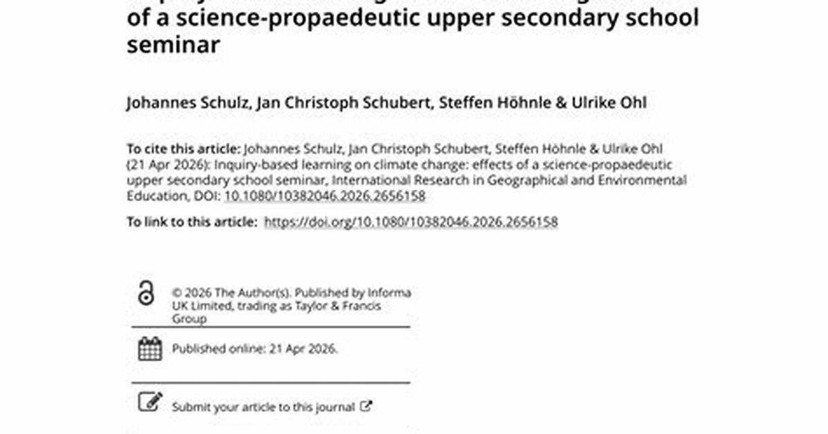 A Comparism of the Effects of Inquiry – Based Learning and Traditional Lecture Method on Students’ Acquisition of Problem Solving and Scientific Literacy Skills in Physics