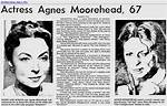Agnes Moorehead Cause of Death, How Did Agnes Moorehead Die?