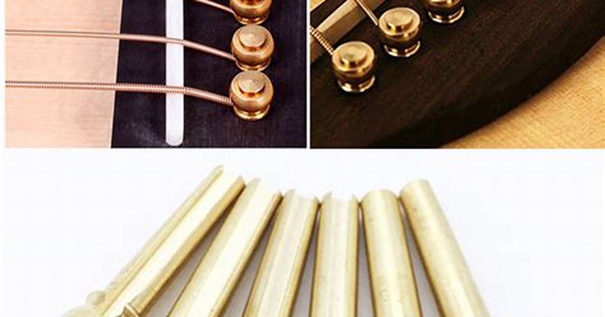 Are Acoustic Guitar Bridge Pins the Same Size