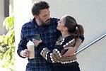 Ben Affleck and Jennifer Lopez Embrace During Sunny Starbucks Run