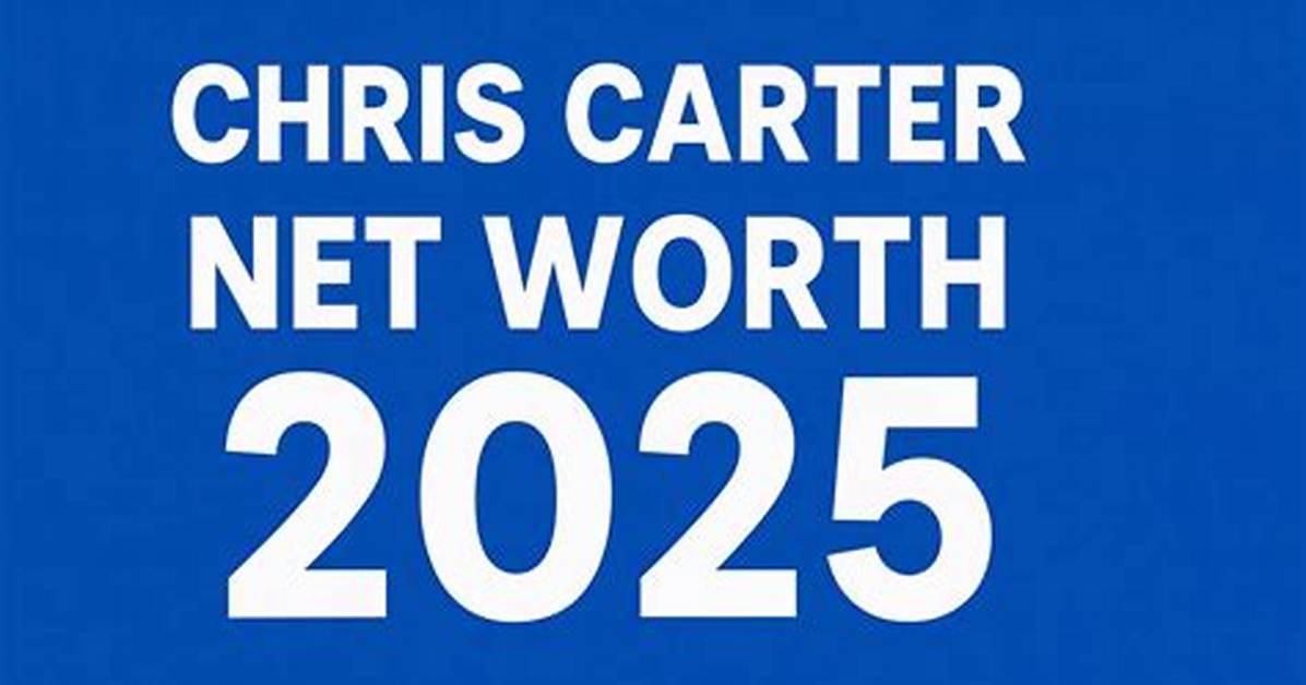 Chris Carter’s Net Worth, Biography, Career, Awards, Fact and Life Story