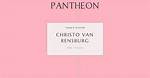 Christo Van Rensburg’s Biography, Fact, Career, Awards, Net Worth and Life Story