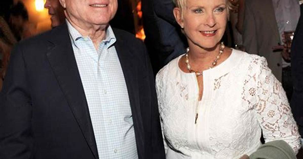 Cindy Mccain, John Mccain’s Wife – Bio, Age, Net Worth, Children, Height