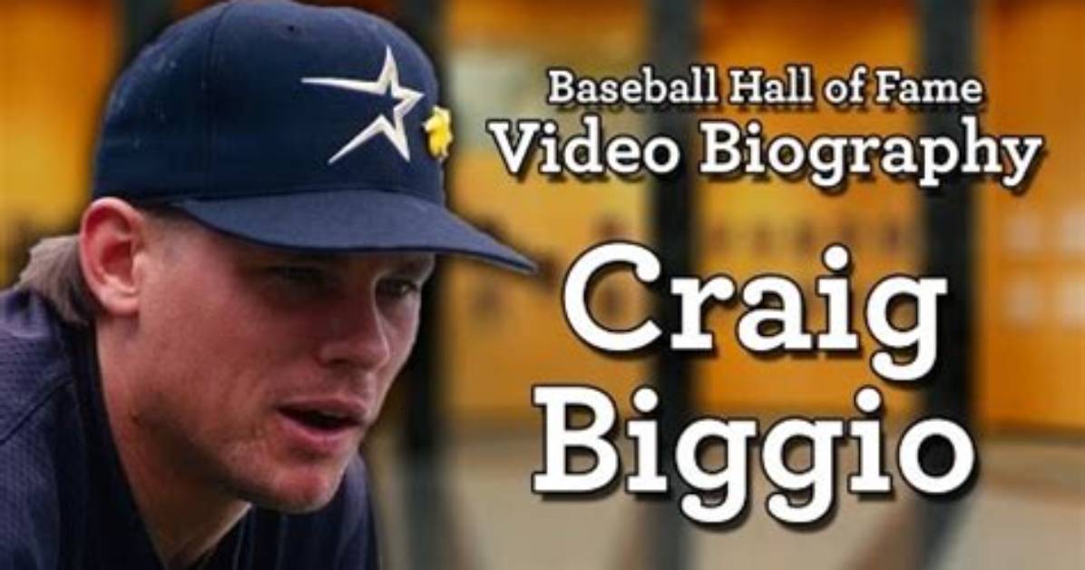 Craig Biggio’s Net Worth, Biography, Career, Awards, Fact and Life Story