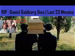 Daniel Goldberg (Producer) Cause of Death
