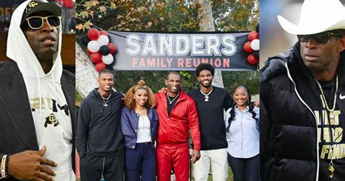 Deion Sanders Is Father to Five Children – Meet the Parents Who Raised Him and Sister Tracy Knight