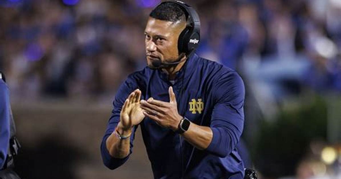 Did Marcus Freeman Play Notre Dame?