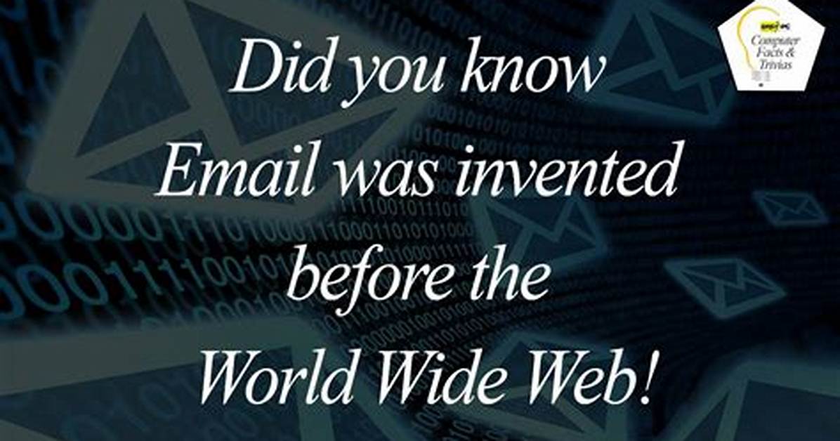 Did You Know? Email Messaging Was Invented in 1971