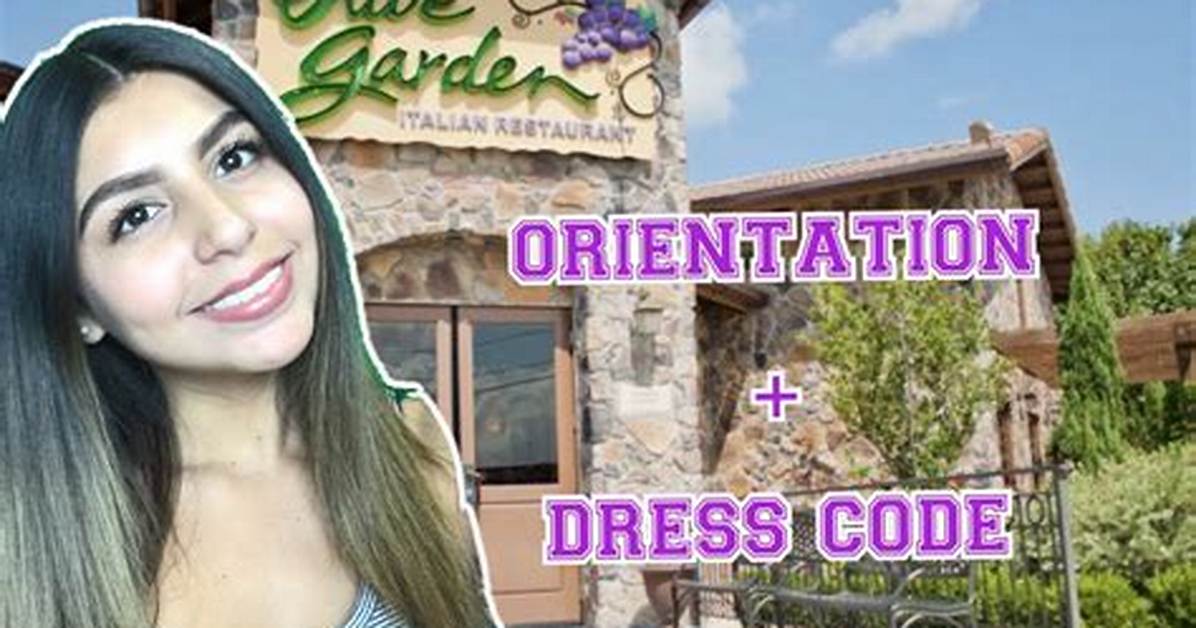 Does Olive Garden Pay for Orientation