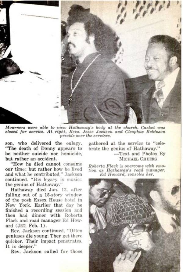 Donny Hathaway Cause of Death, How Did Donny Hathaway Die?