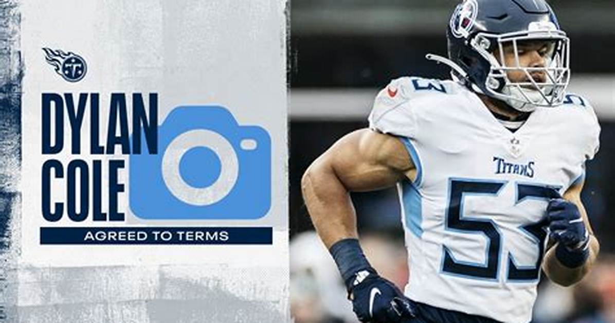 Dylan Cole Titans Contract, Salary, Fumble, Net Worth, College, Age