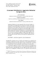 Examples of Consumer Misbehavior