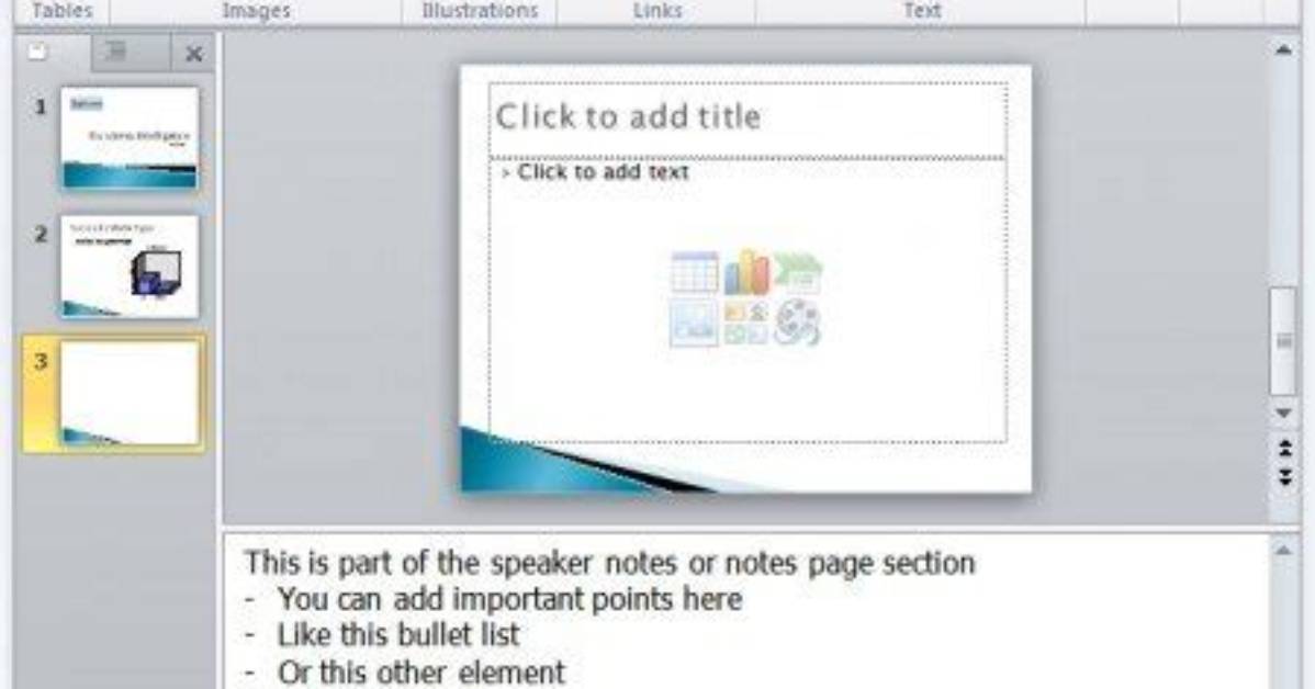 Examples of Speaker Notes in Powerpoint