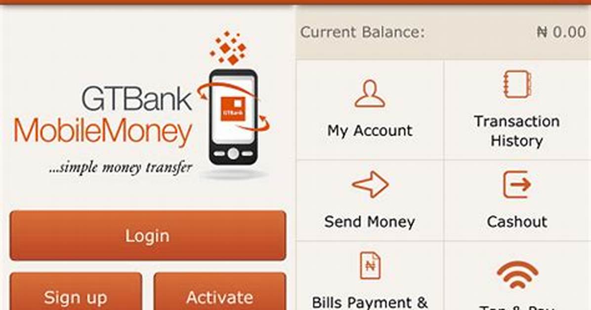 Gtbank Mobile Banking: How to Operate Your Account from Mobile Phone