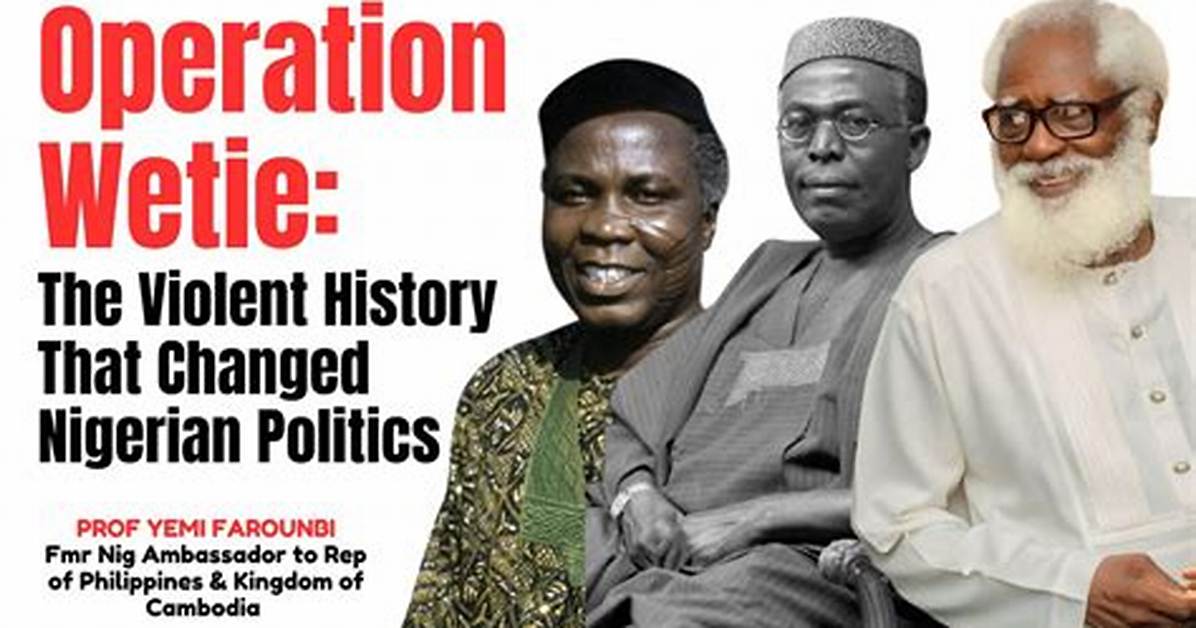 History of Nigerian Politics: How Things Changed