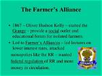 How Did Farmers Alliances Change the Way Small Farmers Operated