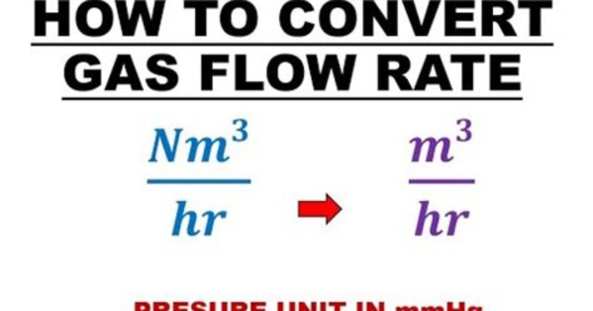 How Do You Convert Nm3 Hr to Cfm