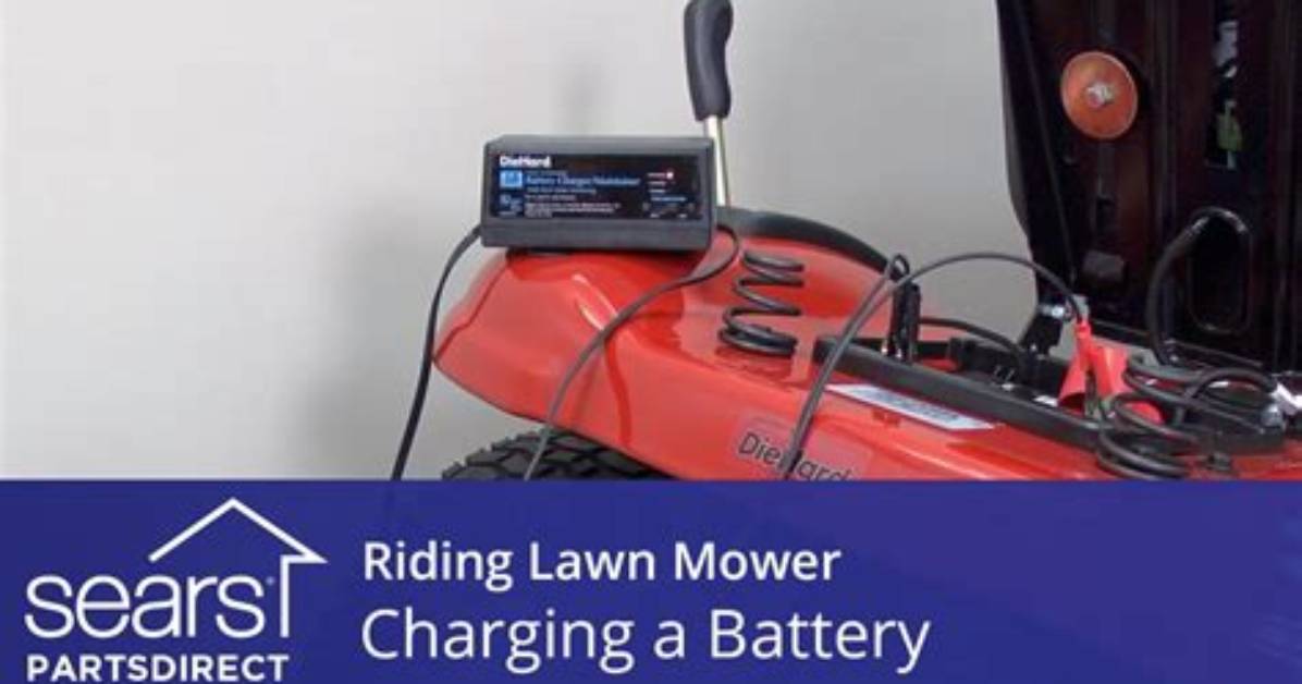 How Does a Riding Mower Charge the Battery