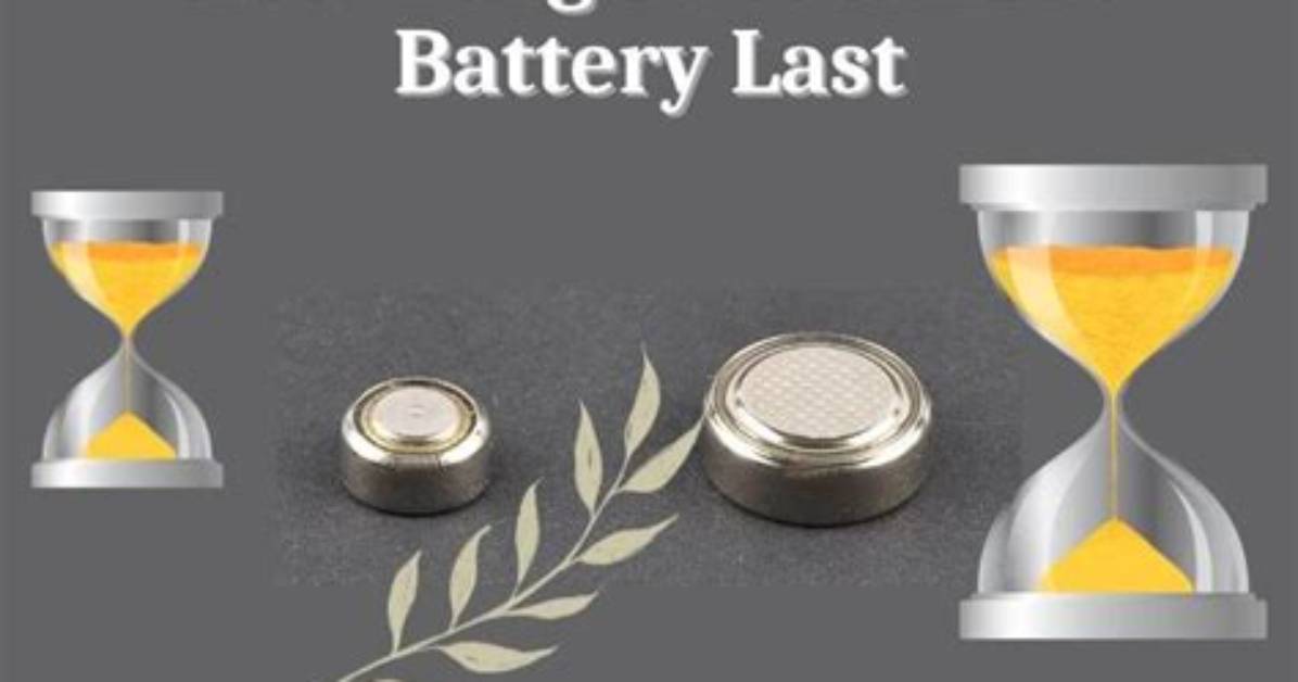 How Long Do Lr44 Batteries Last