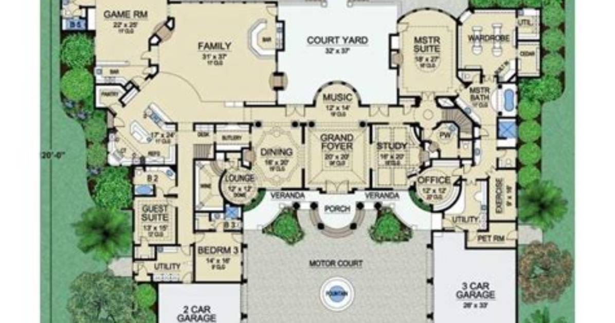 How Many Rooms Is Considered a Mansion