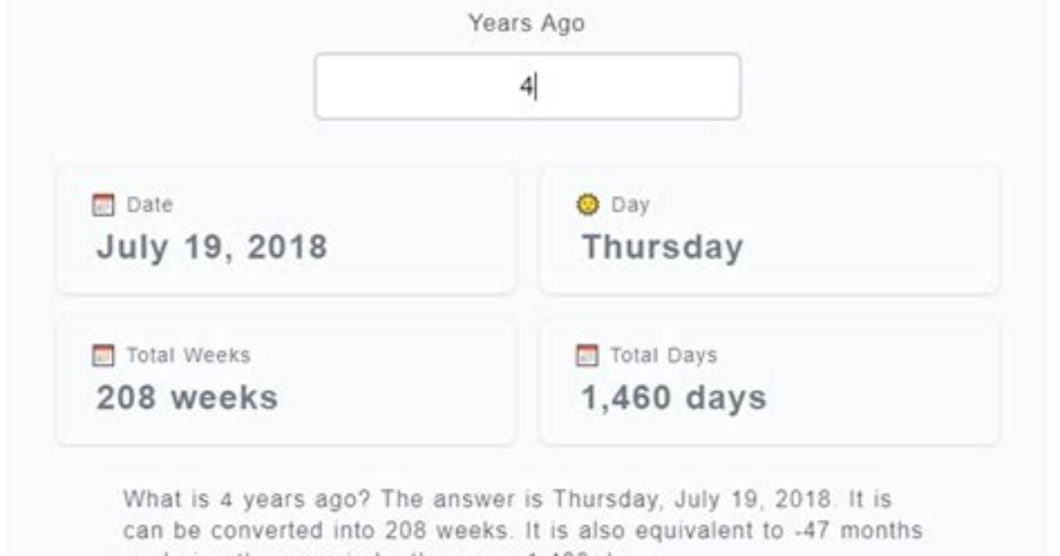 How Many Year's Ago Was the 2Nd Century