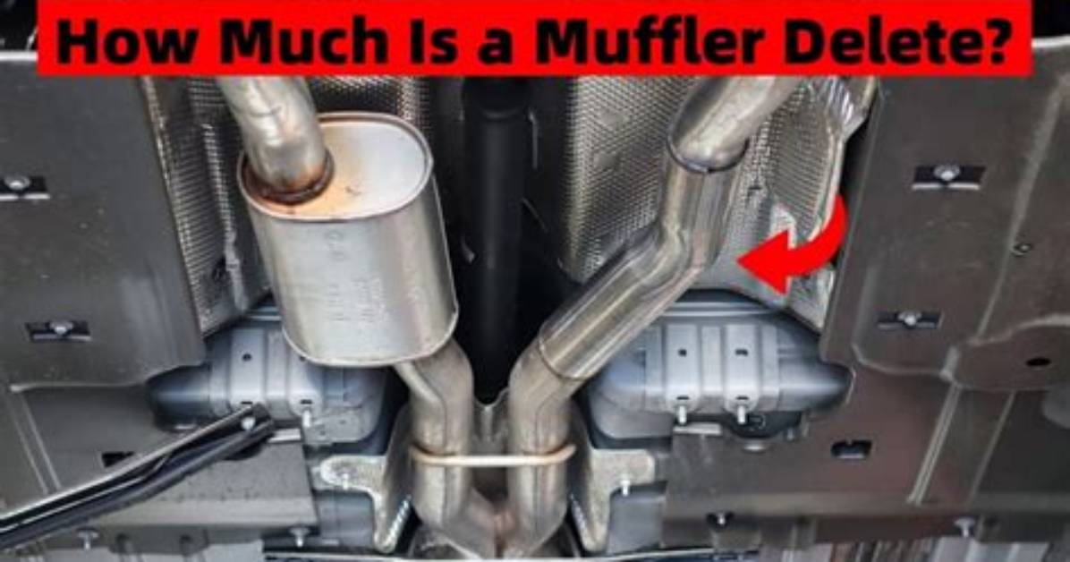 How Much Does a Muffler Delete Cost
