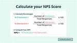 How to Calculate Nps Score