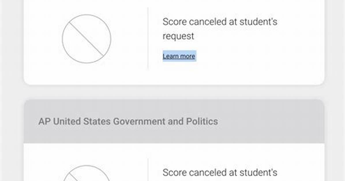 How to Cancel Ap Exam