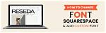 How to Change Font on Squarespace