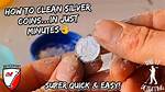 How to Clean Coins in Bulk