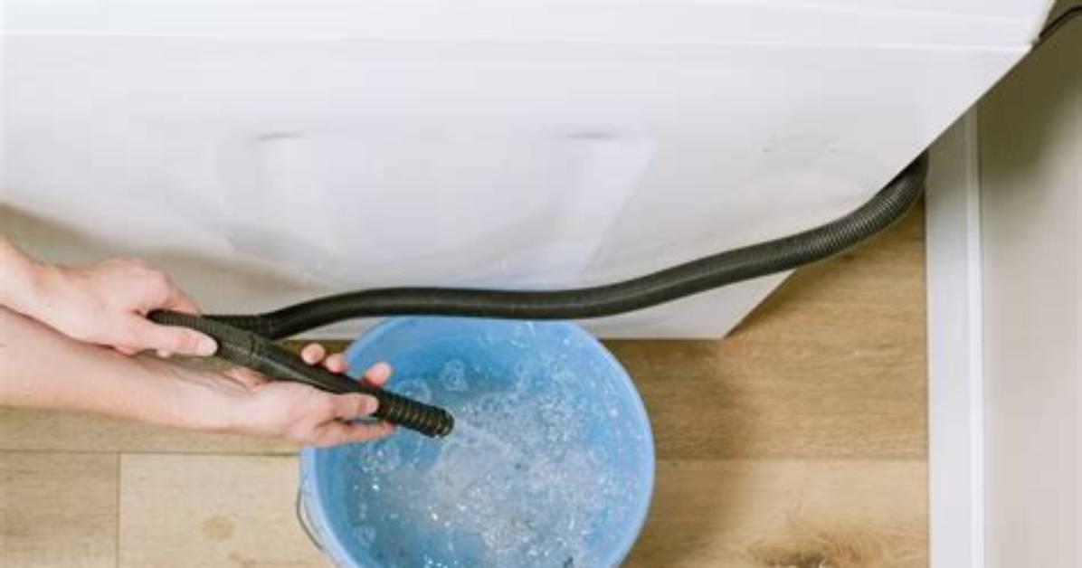 How to Clean Washer Drain