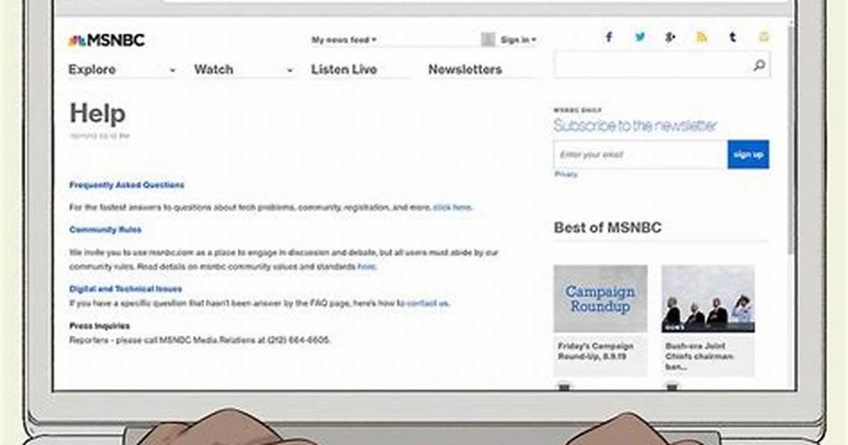 How to Contact Msnbc News
