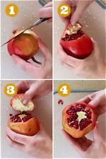 How to Cut Pomegranate Fruit