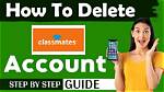 How to Delete Classmates Account