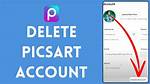 How to Delete Picsart Account