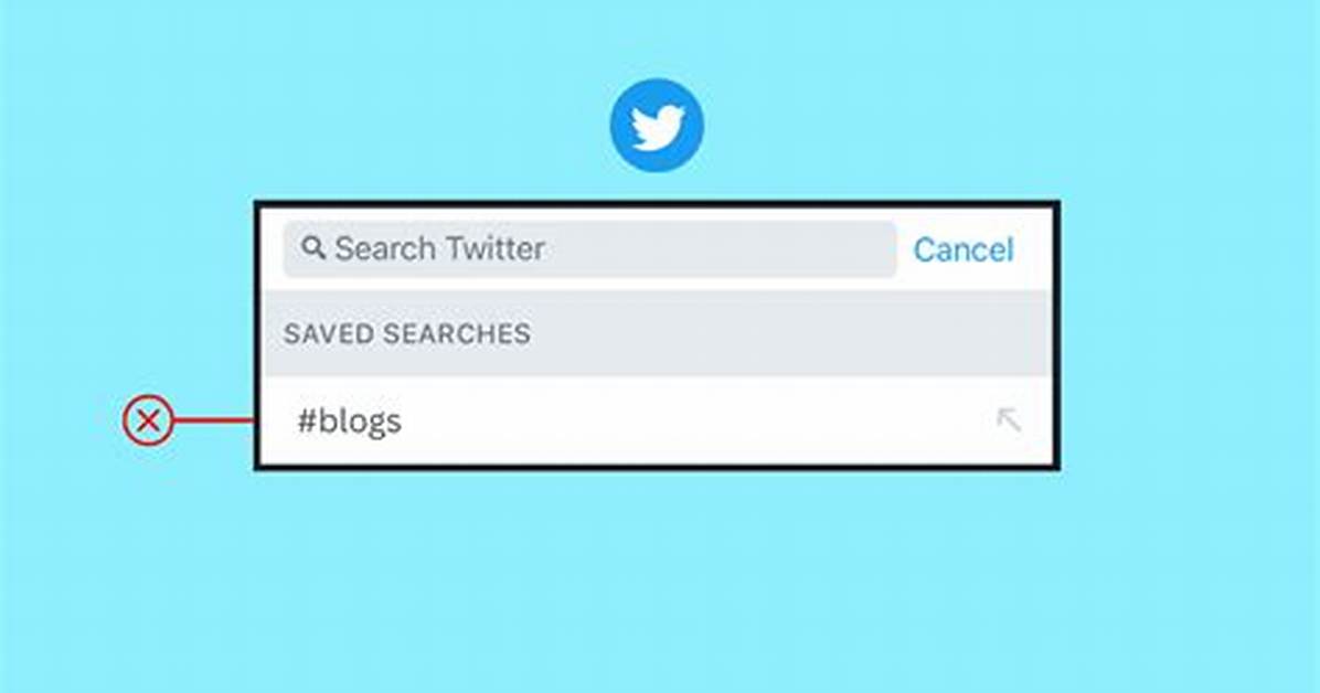 How to Delete Saved Searches on Twitter