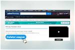 How to Delete Yahoo Fantasy Team