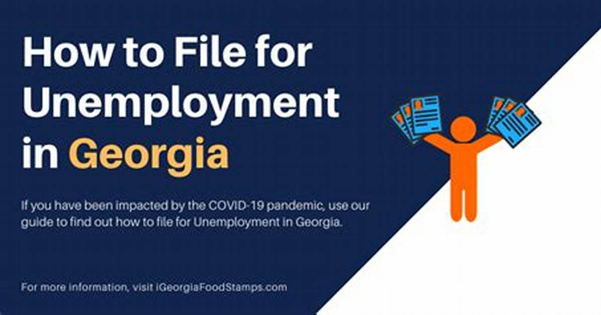 How to File for Unemployment in Georgia