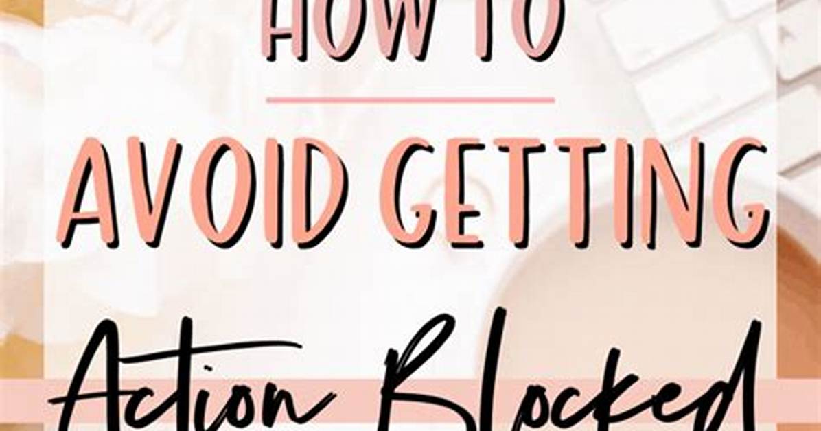 How to Get Rid of Action Blocked on Instagram