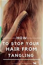 How to Keep Hair from Tangling at Night