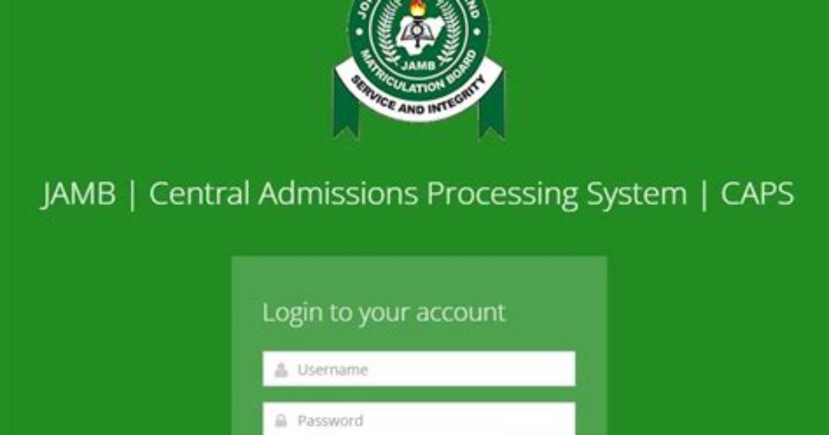 How to Login to the Jamb Caps Portal and the Things You Can Do on It