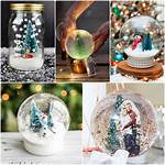 How to Make a Snow Globe with Baby Oil
