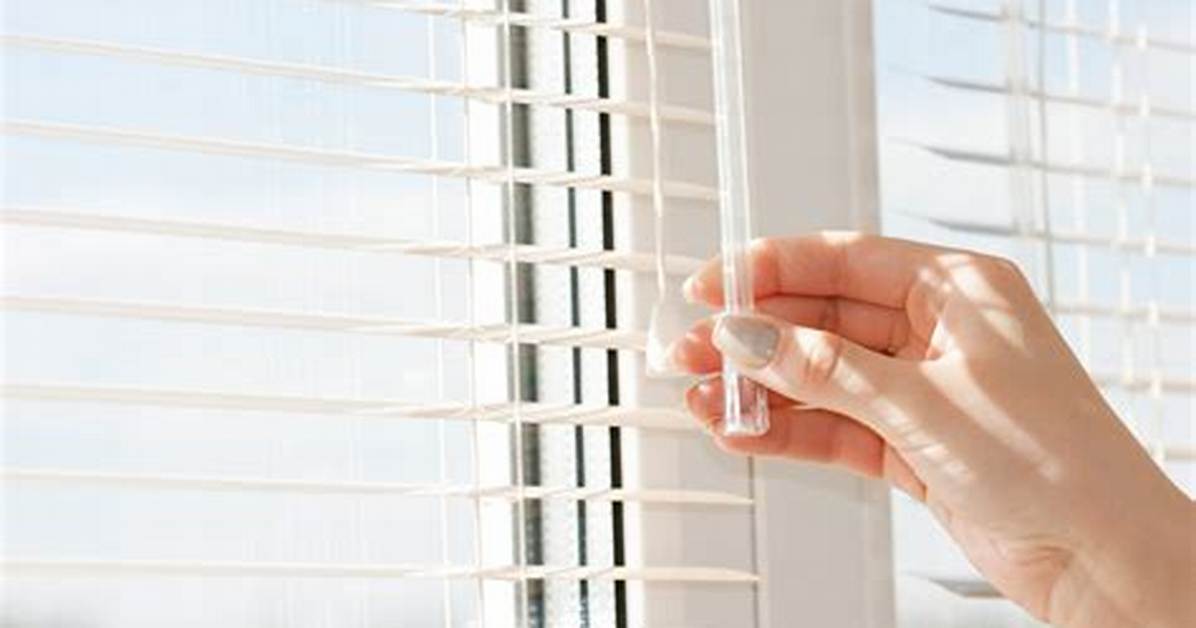 How to Open Blinds Without Wand