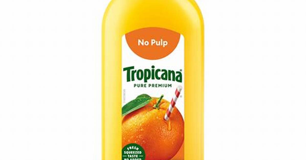 How to Open Tropicana Orange Juice