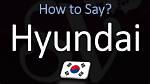 How to Pronounce Hyundai in Korean