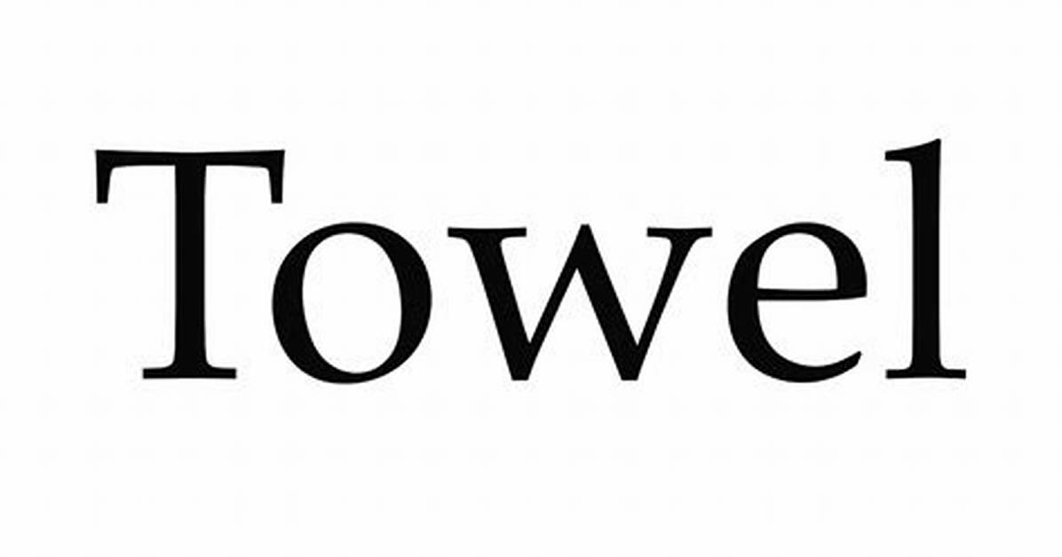 How to Pronounce Towel