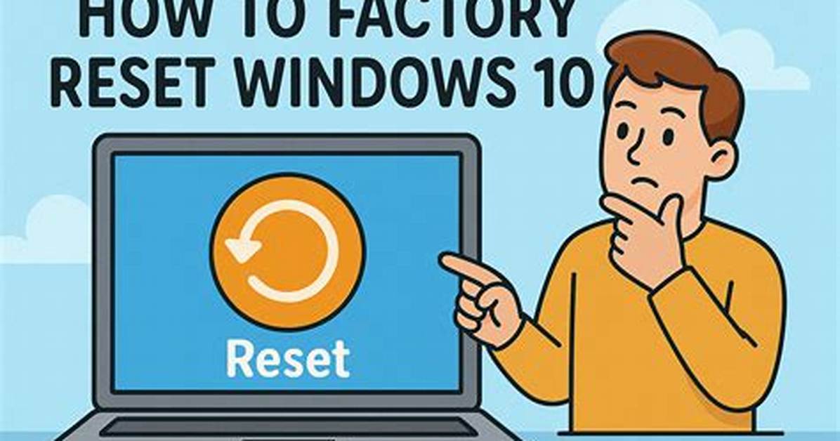 How to Reset a School Computer
