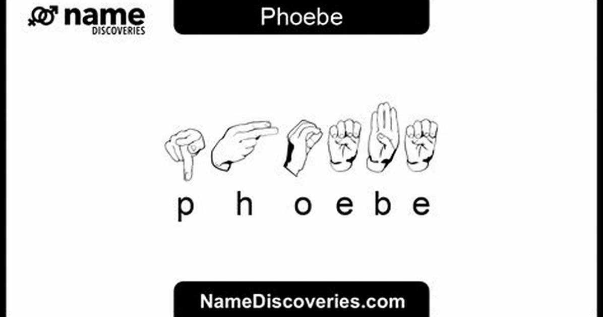 How to Spell Phoebe