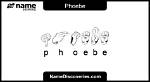 How to Spell Phoebe